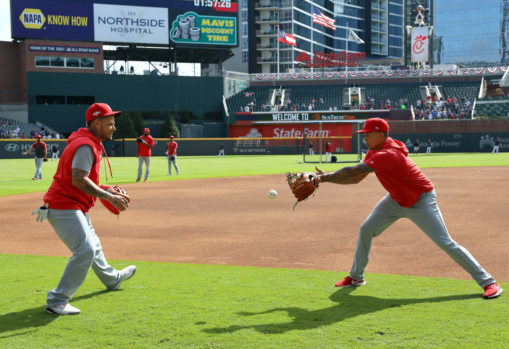 St. Louis Cardinals vs Atlanta Braves, Game 5 NLDS in St. Louis